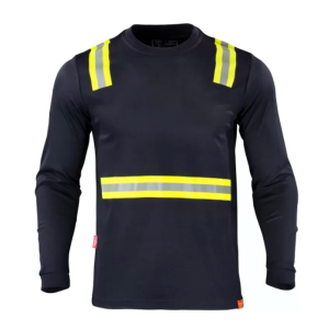 POLERA HIBRIDA DUAL HI VIS HOMBRE M/LARGA